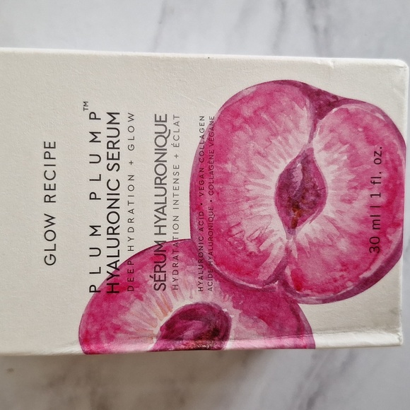 GLOW RECIPE Plum Plump Hyaluronic Serum Deep Hydration Glow Serum NEW 1 FL oz - Picture 4 of 4